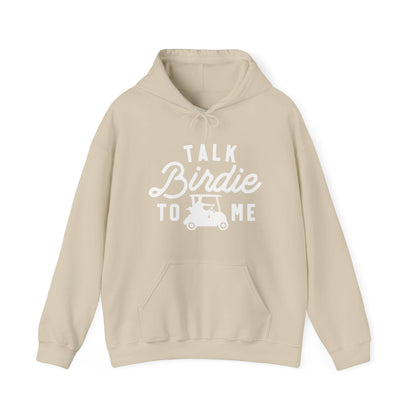 Talk Birdie to Me Graphic Golf Hooded Sweatshirt Hoodie