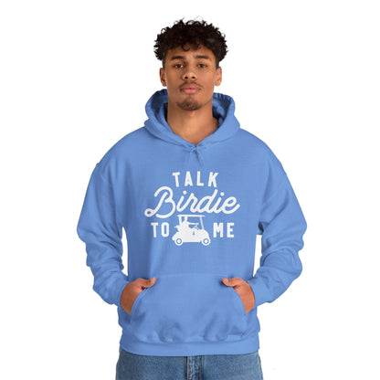 Talk Birdie to Me Graphic Golf Hooded Sweatshirt Hoodie