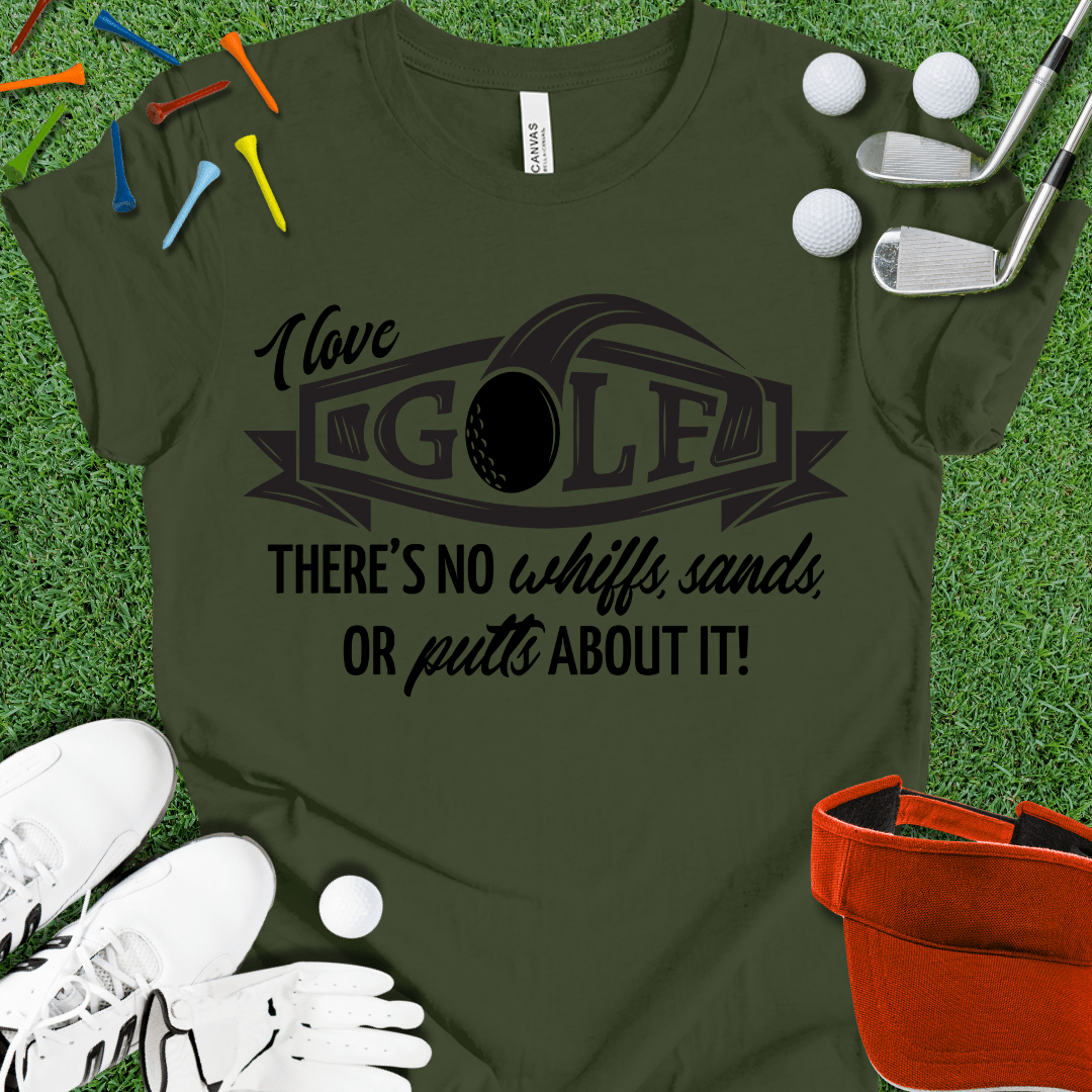 I Love Golf T-Shirt