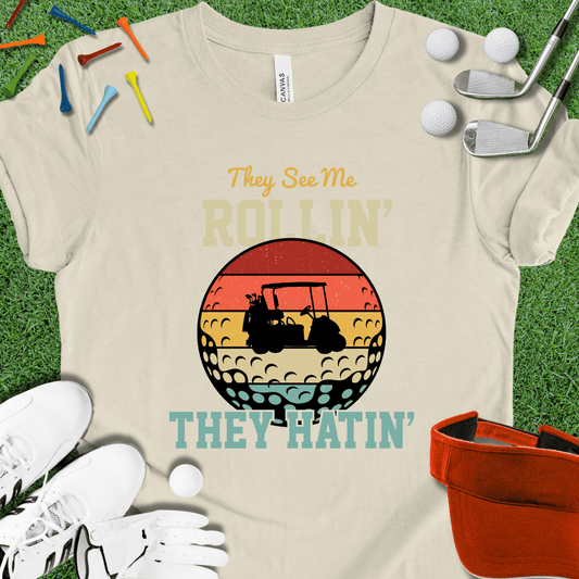 They See Me Rollin Retro T-Shirt