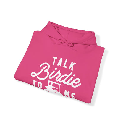 Talk Birdie to Me Graphic Golf Hooded Sweatshirt Hoodie