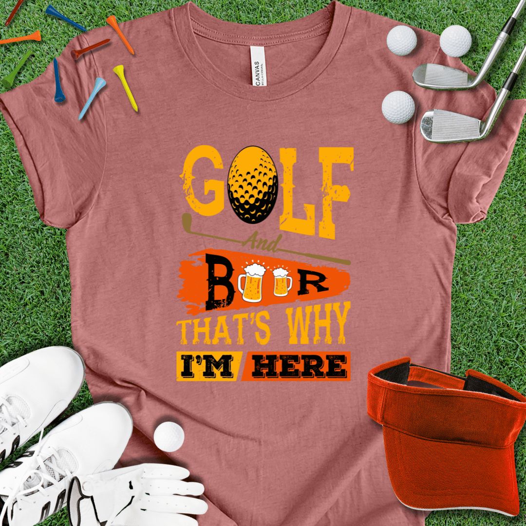 Golf And Beer T-Shirt