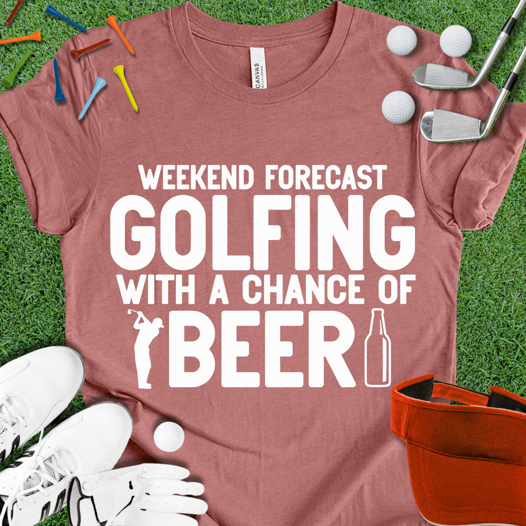 Weekend Forecast Wht T-Shirt