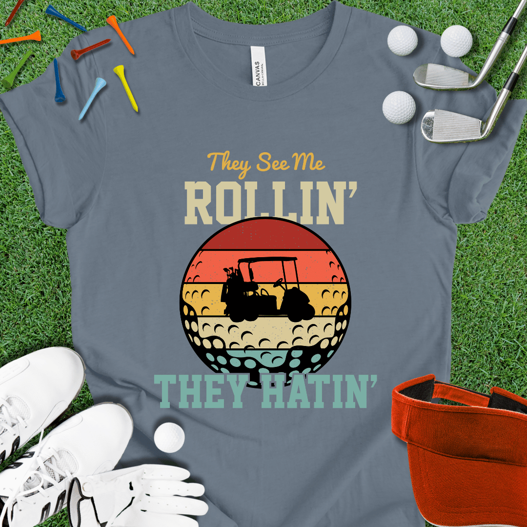 They See Me Rollin Retro T-Shirt