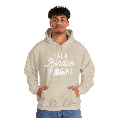 Talk Birdie to Me Graphic Golf Hooded Sweatshirt Hoodie