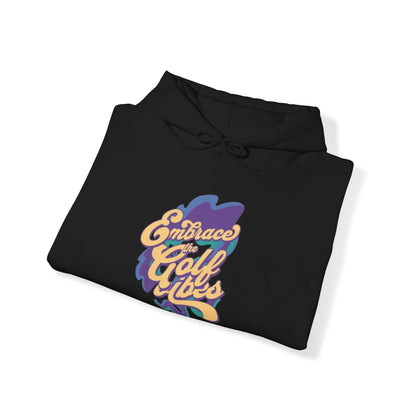 Embrace the Golf Vibes Graphic Hooded Sweatshirt Hoodie