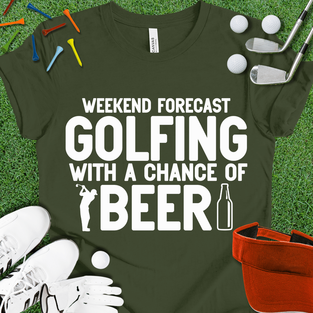 Weekend Forecast Wht T-Shirt