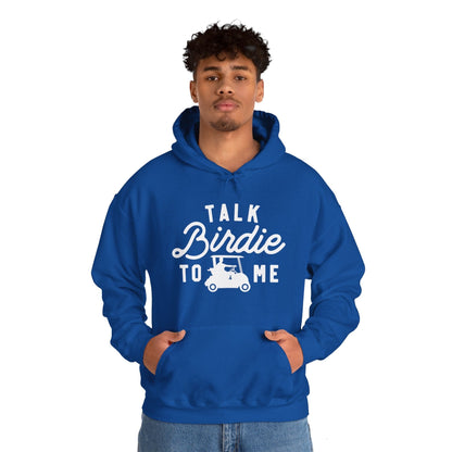 Talk Birdie to Me Graphic Golf Hooded Sweatshirt Hoodie