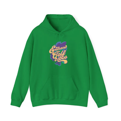 Embrace the Golf Vibes Graphic Hooded Sweatshirt Hoodie