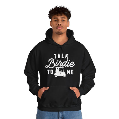 Talk Birdie to Me Graphic Golf Hooded Sweatshirt Hoodie