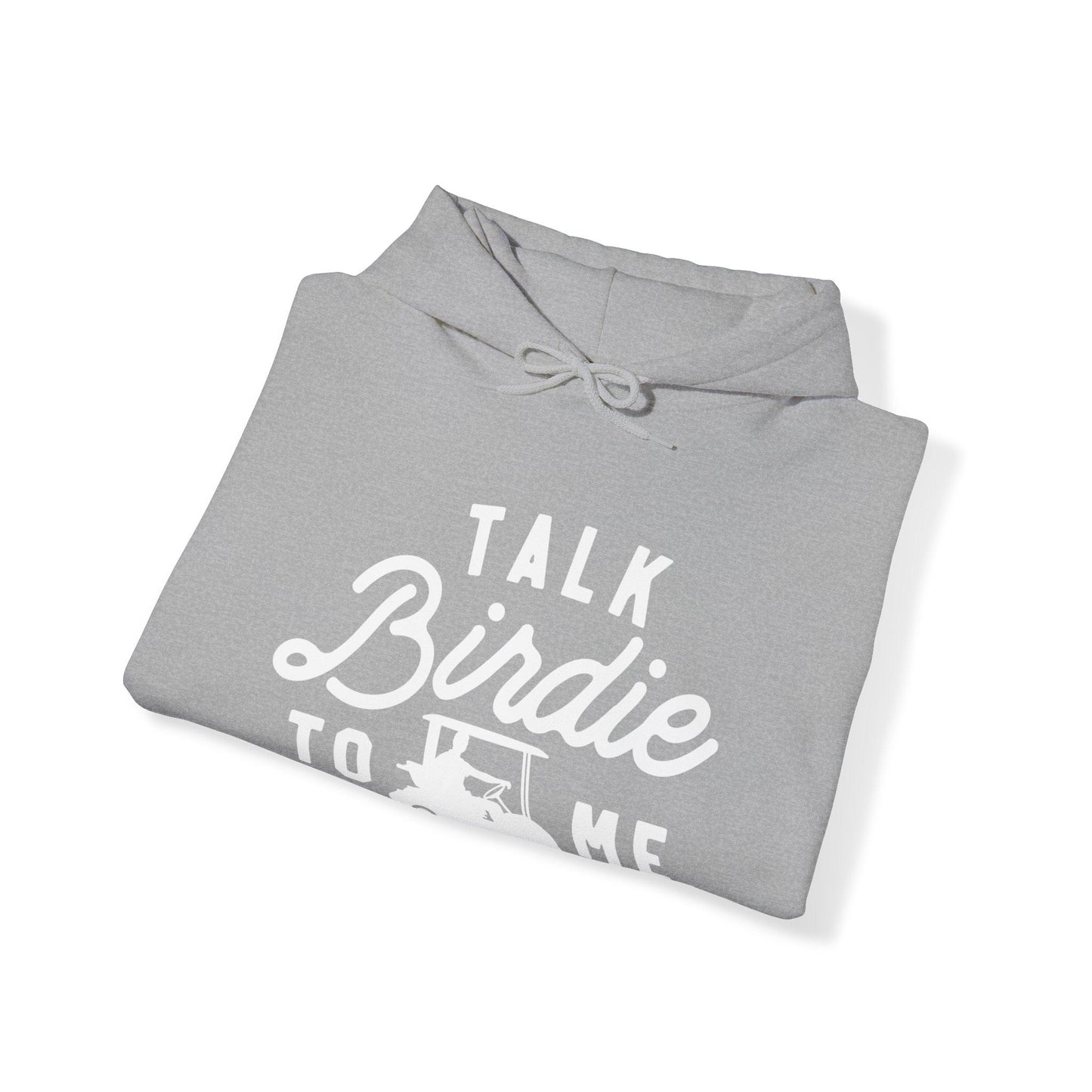 Talk Birdie to Me Graphic Golf Hooded Sweatshirt Hoodie