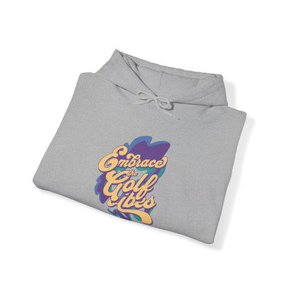 Embrace the Golf Vibes Graphic Hooded Sweatshirt Hoodie