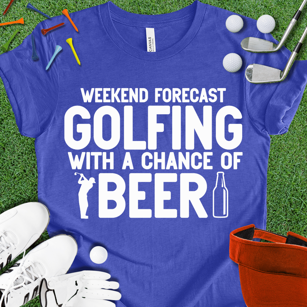 Weekend Forecast Wht T-Shirt