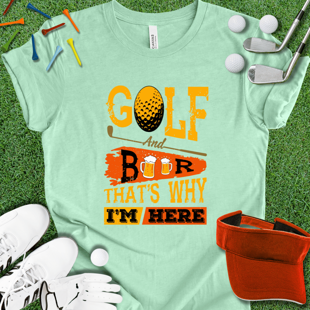 Golf And Beer T-Shirt