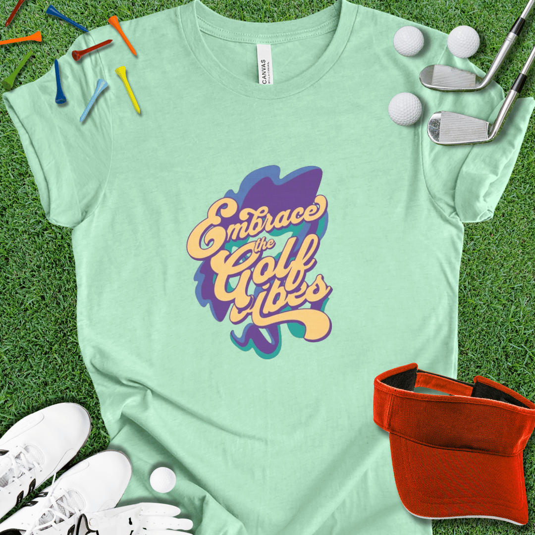 Embrace the Golf Vibes Graphic T-Shirt