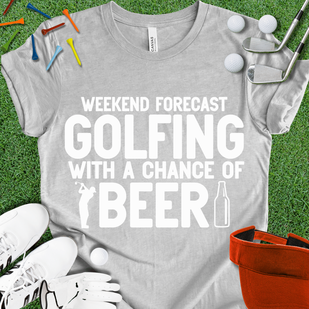 Weekend Forecast Wht T-Shirt