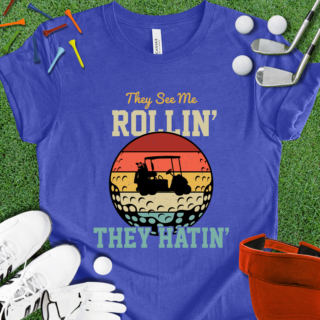 They See Me Rollin Retro T-Shirt