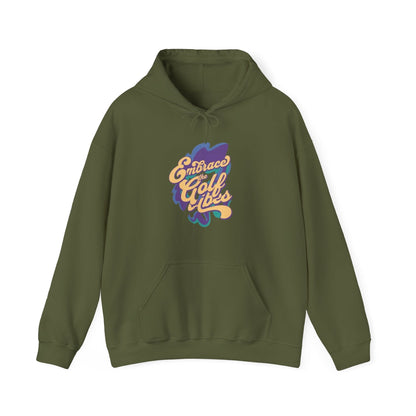 Embrace the Golf Vibes Graphic Hooded Sweatshirt Hoodie