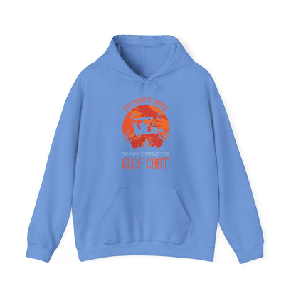 Halloween Witch Golf Cart Hooded Sweatshirt Hoodie