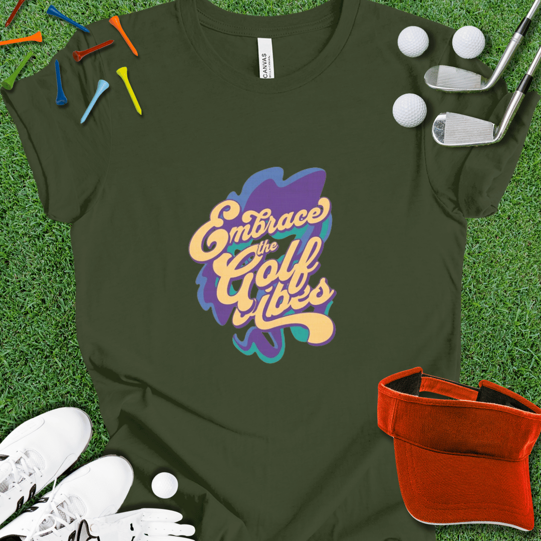 Embrace the Golf Vibes Graphic T-Shirt