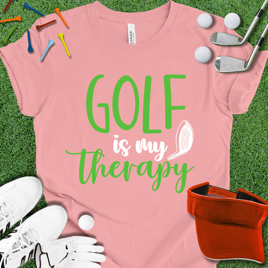 Golf Is My Therapy T-Shirt