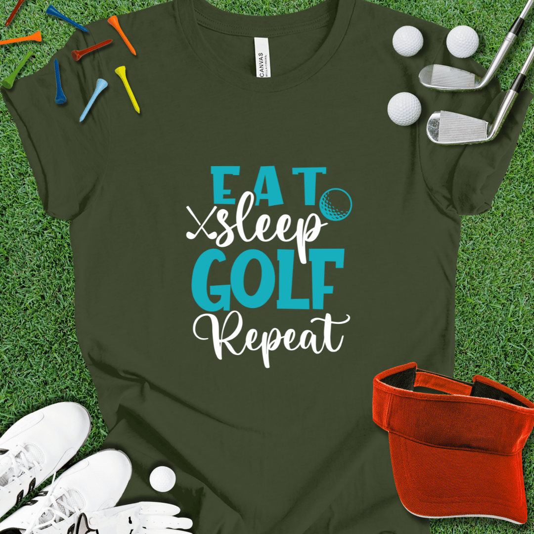 Eat Sleep Golf T-Shirt