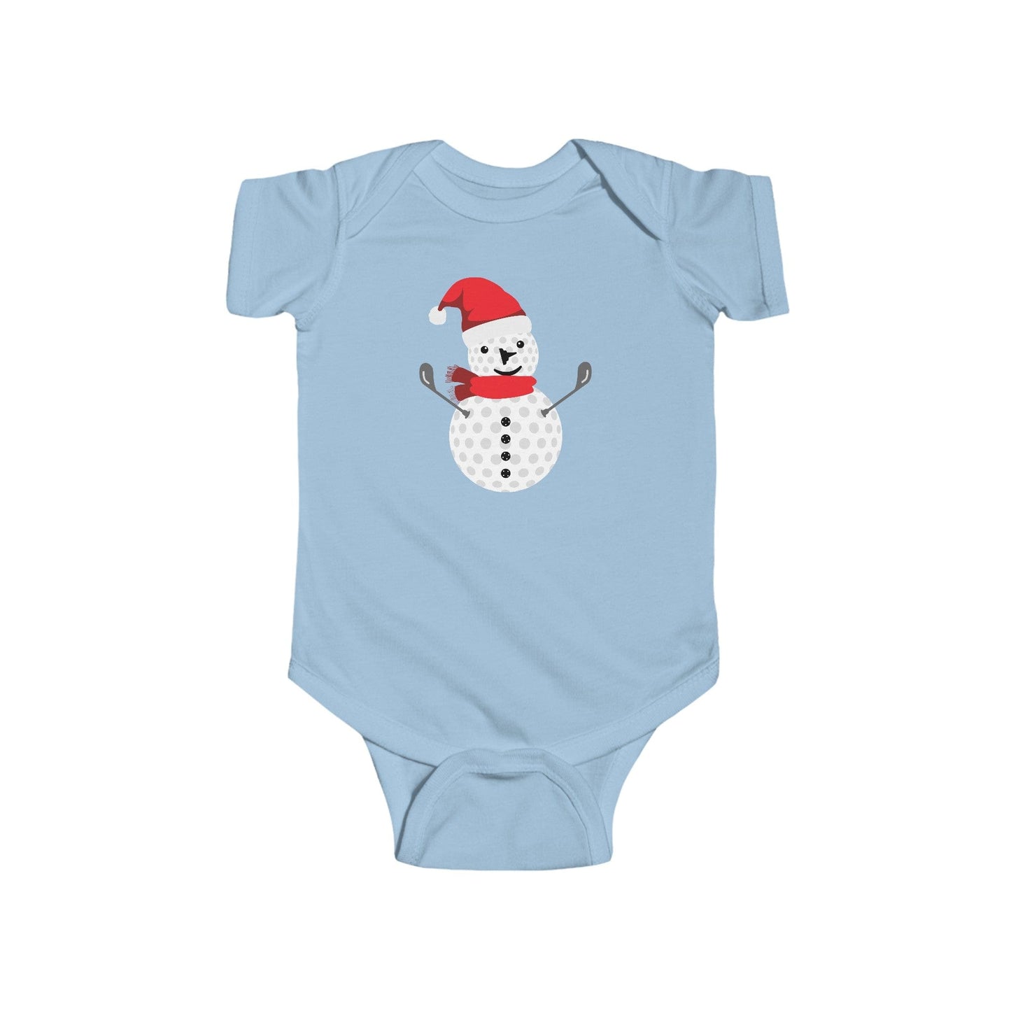 Golf Ball Snowman Onesie