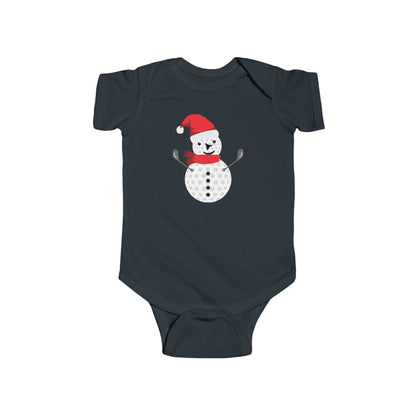 Golf Ball Snowman Onesie