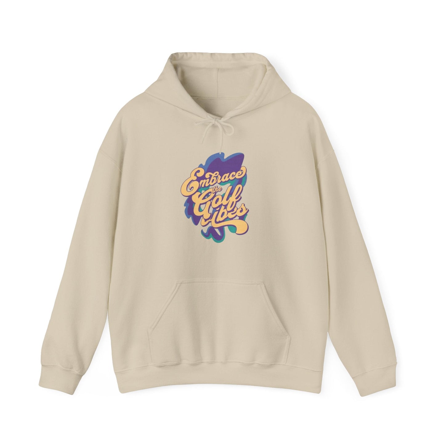 Embrace the Golf Vibes Graphic Hooded Sweatshirt Hoodie