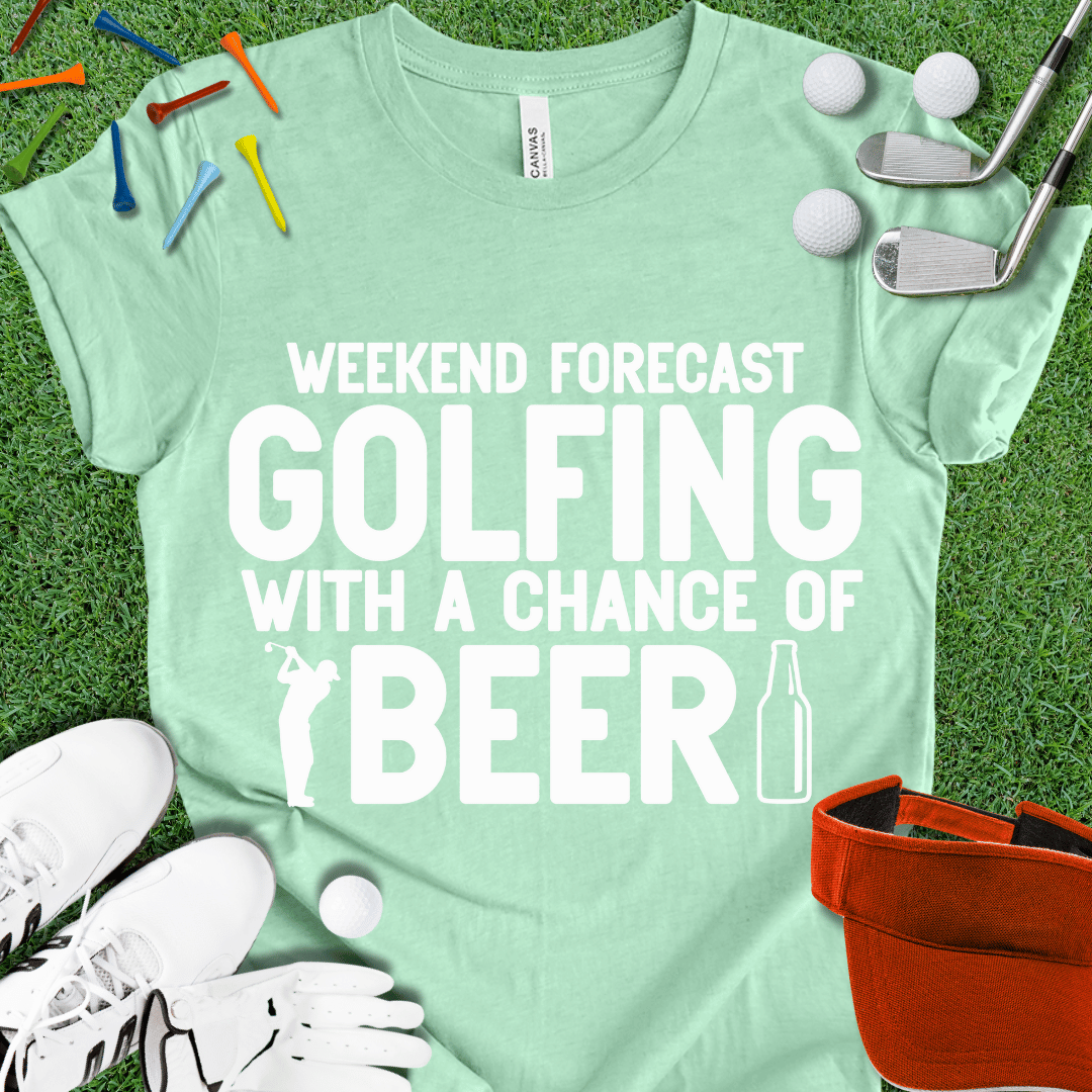 Weekend Forecast Wht T-Shirt