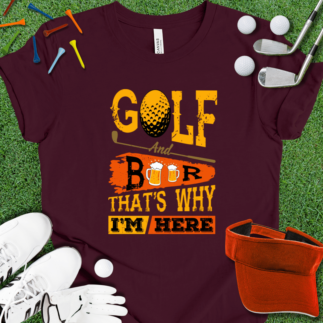 Golf And Beer T-Shirt