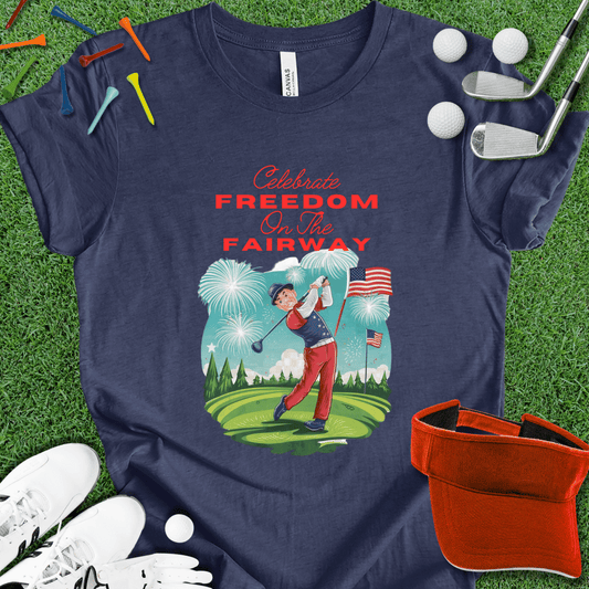 Celebrate Freedom On The Fairway Graphic T-Shirt