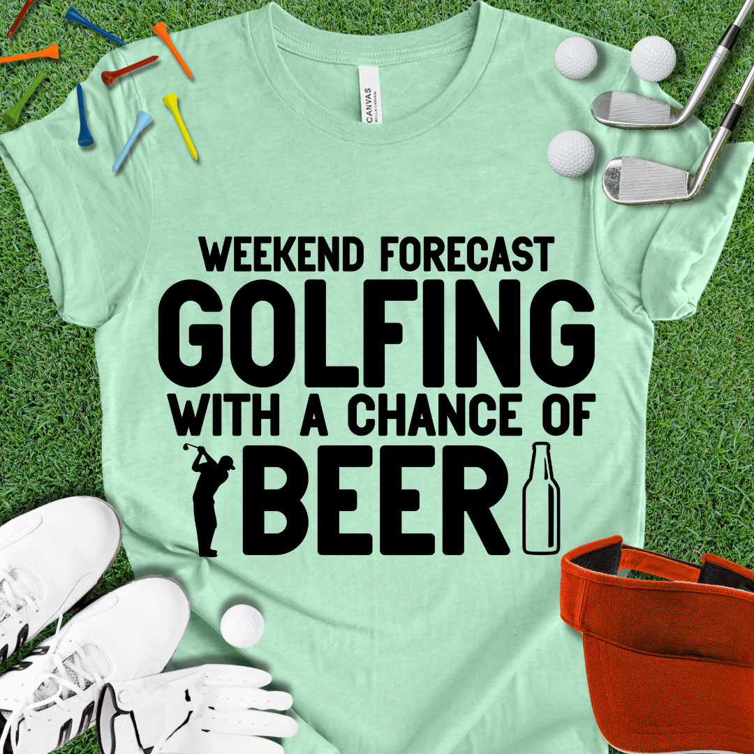 Weekend Forecast Blk T-Shirt