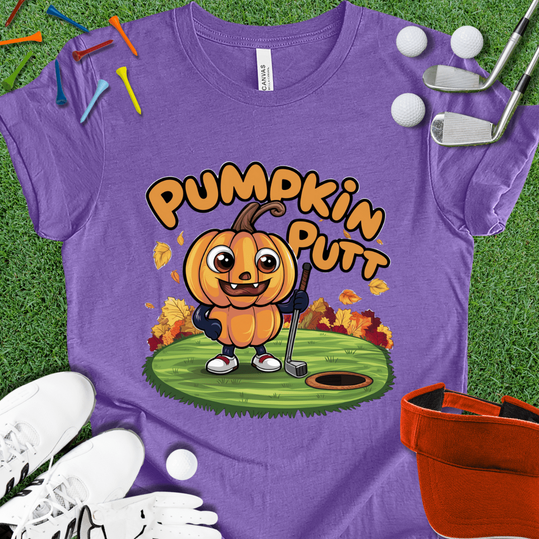 Pumpkin Putt Halloween T-Shirt