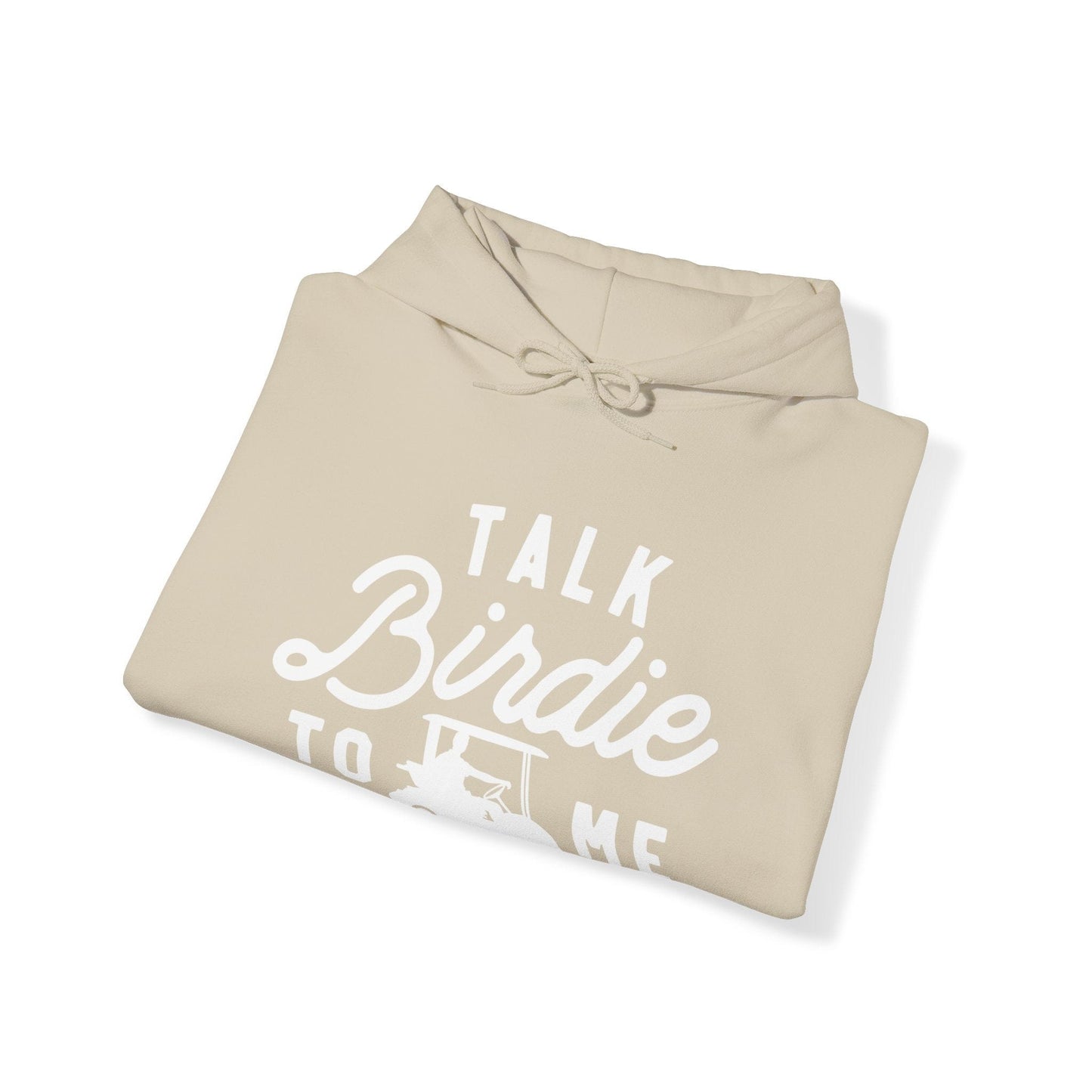 Talk Birdie to Me Graphic Golf Hooded Sweatshirt Hoodie