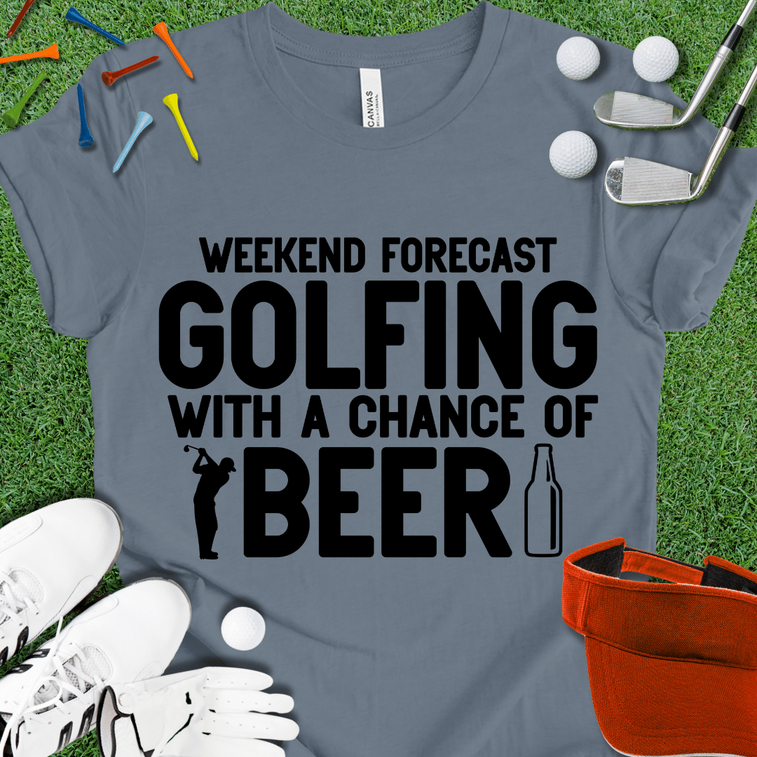 Weekend Forecast Blk T-Shirt