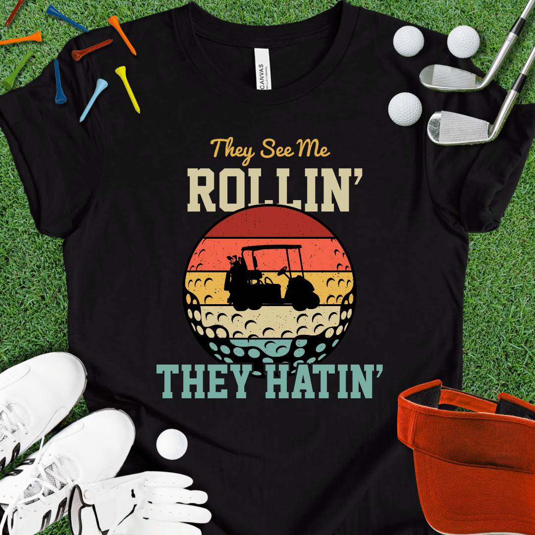 They See Me Rollin Retro T-Shirt