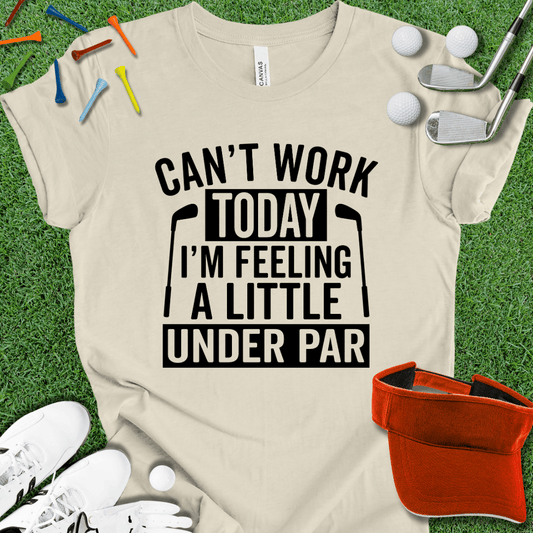 Can't Work Today Black T-Shirt