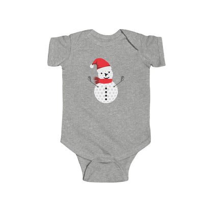 Golf Ball Snowman Onesie