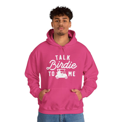 Talk Birdie to Me Graphic Golf Hooded Sweatshirt Hoodie