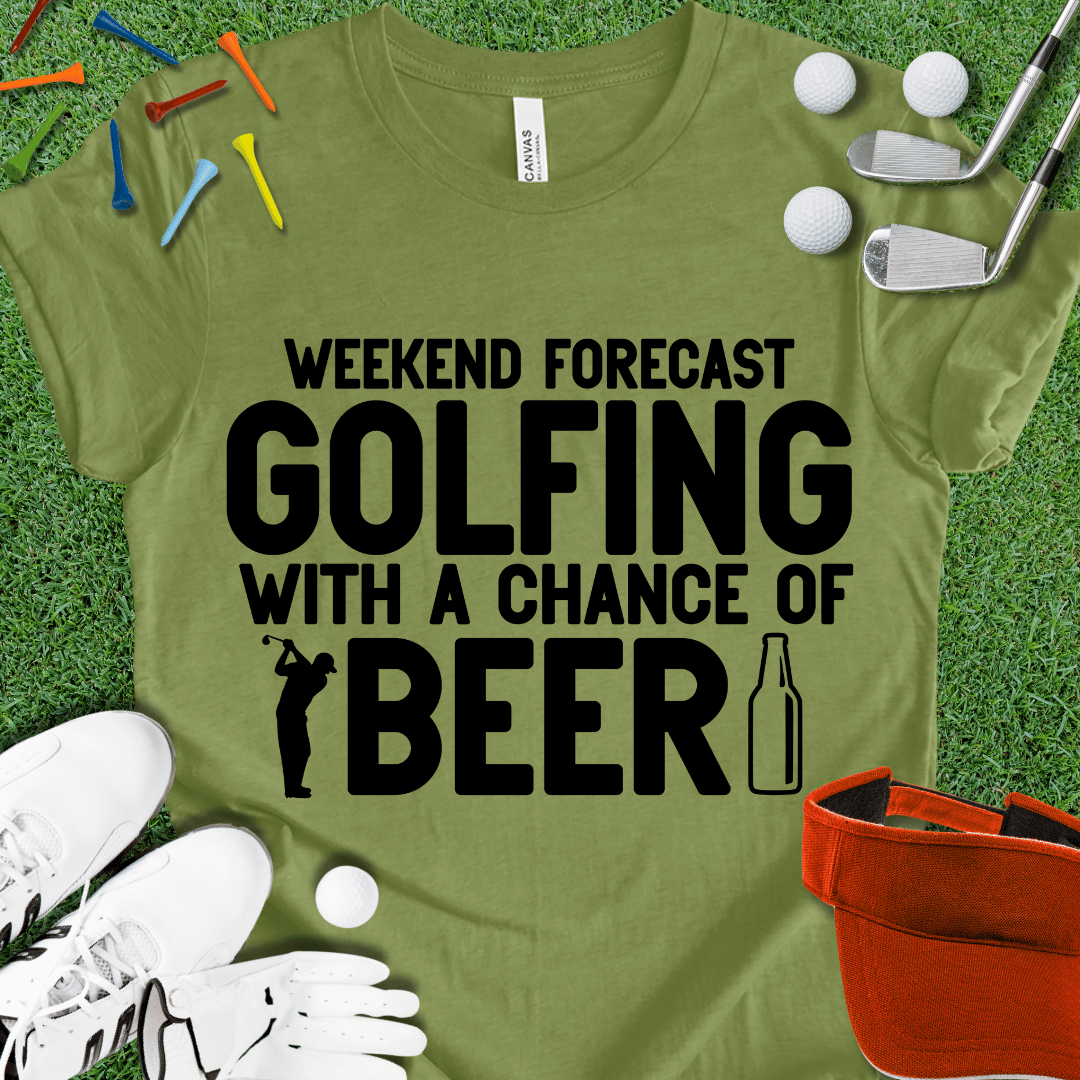 Weekend Forecast Blk T-Shirt