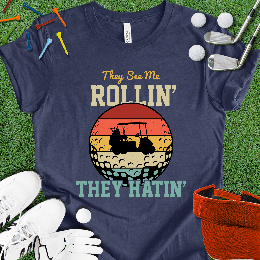 They See Me Rollin Retro T-Shirt