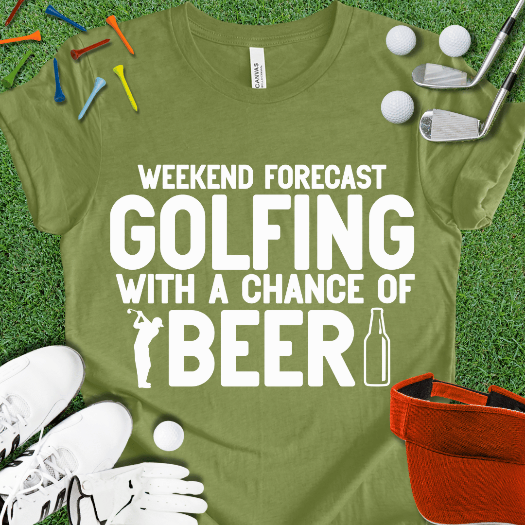 Weekend Forecast Wht T-Shirt