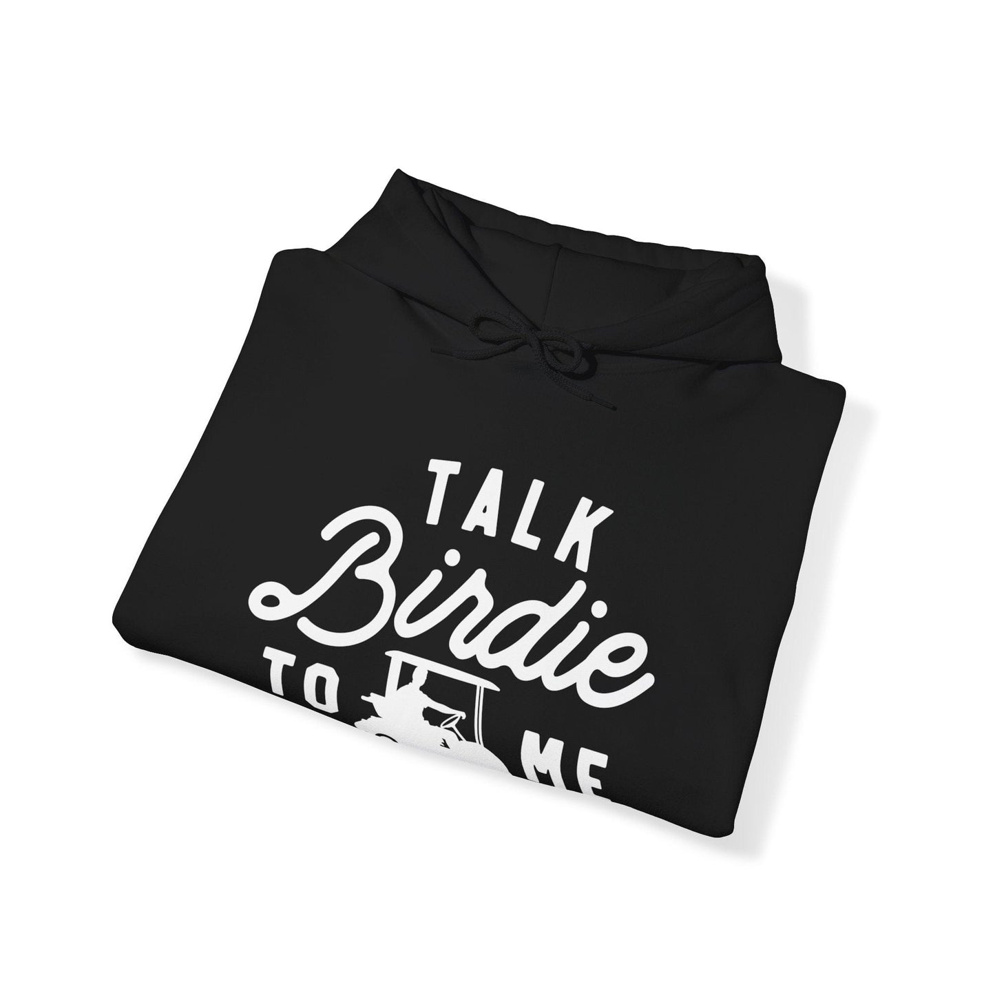 Talk Birdie to Me Graphic Golf Hooded Sweatshirt Hoodie