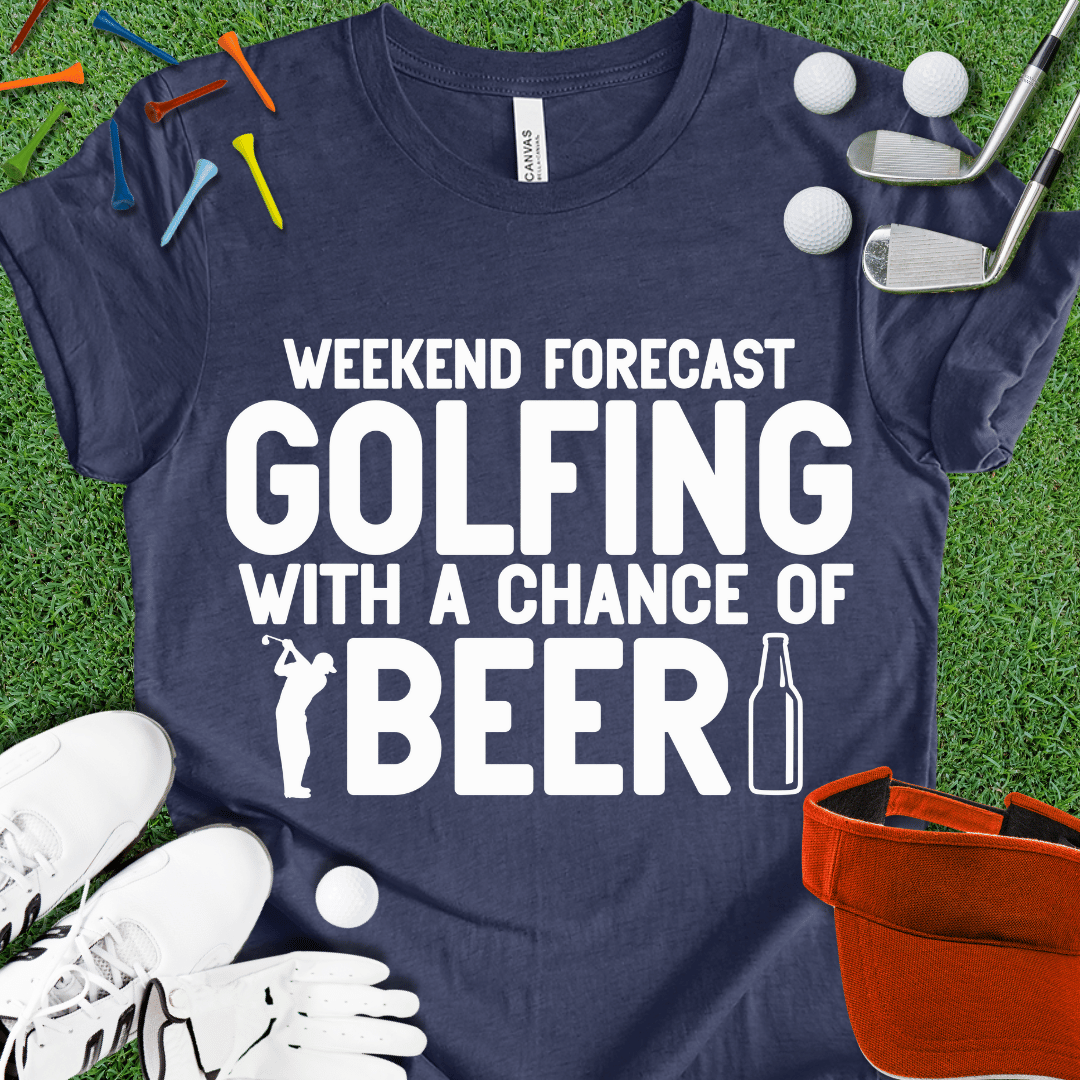 Weekend Forecast Wht T-Shirt