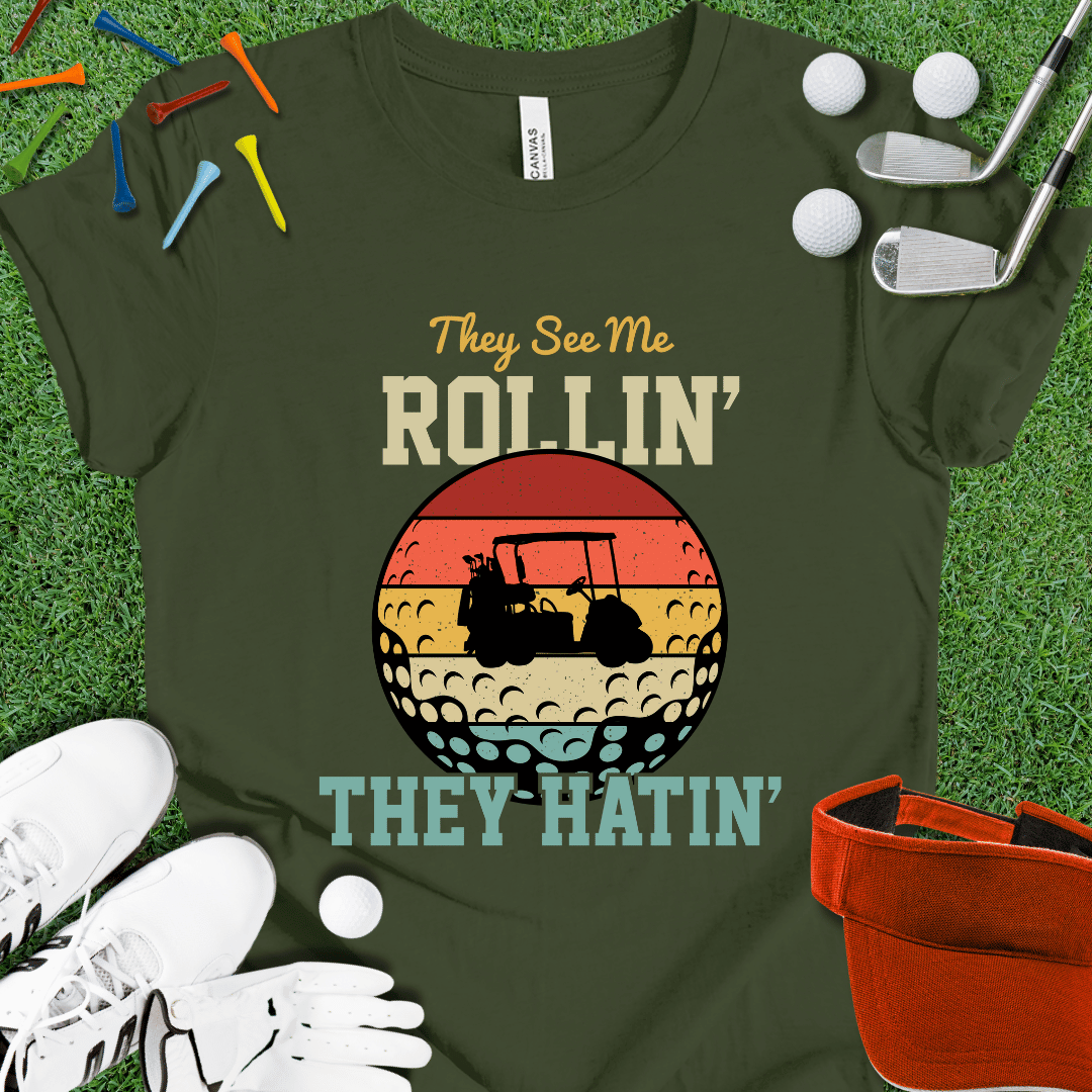 They See Me Rollin Retro T-Shirt