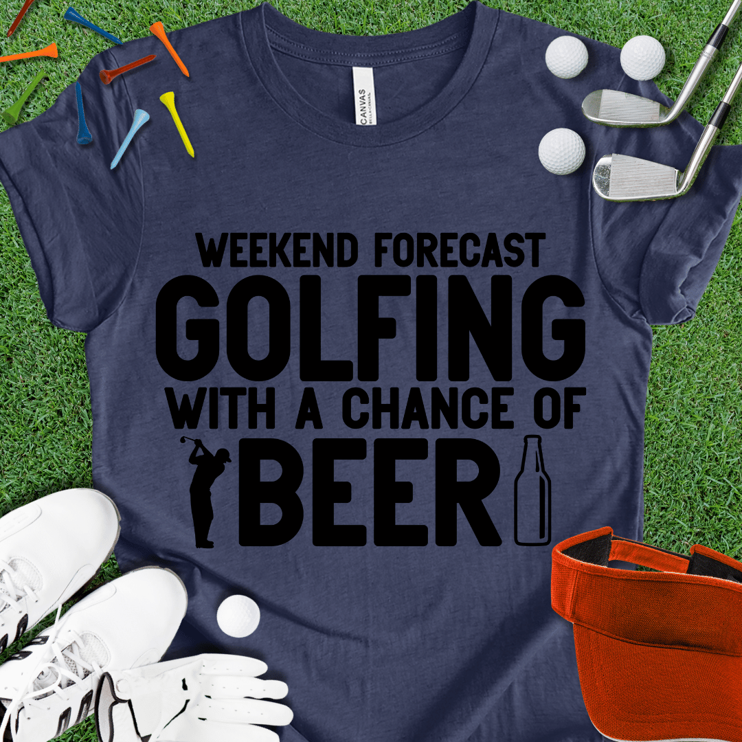 Weekend Forecast Blk T-Shirt