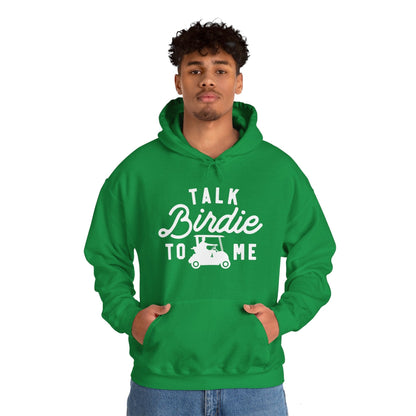 Talk Birdie to Me Graphic Golf Hooded Sweatshirt Hoodie