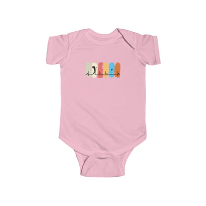 Golf Heartbeat Onesie