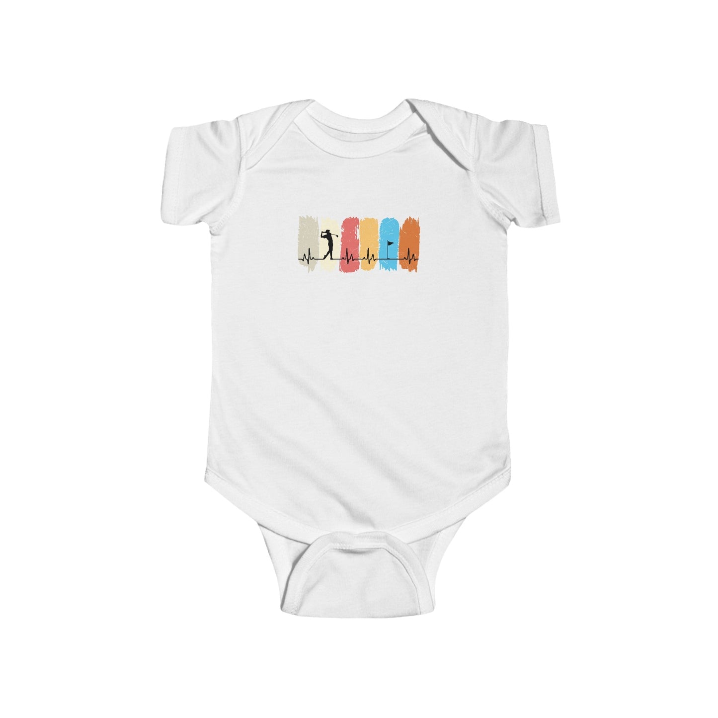 Golf Heartbeat Onesie